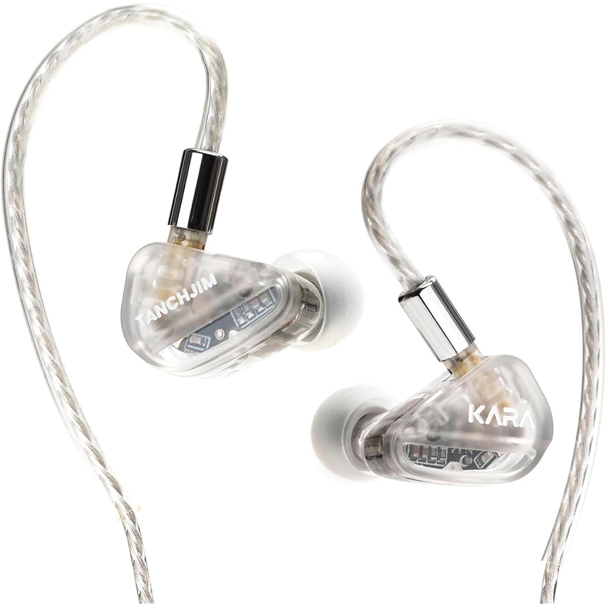 HiFiGo TANCHJIM Kara Flagship 1 DD + 4 BA In-Ear Monitor 5 Hybrid Drivers IEMs In-Ear Earphones Natural Tone and Lively Sound (Kara)