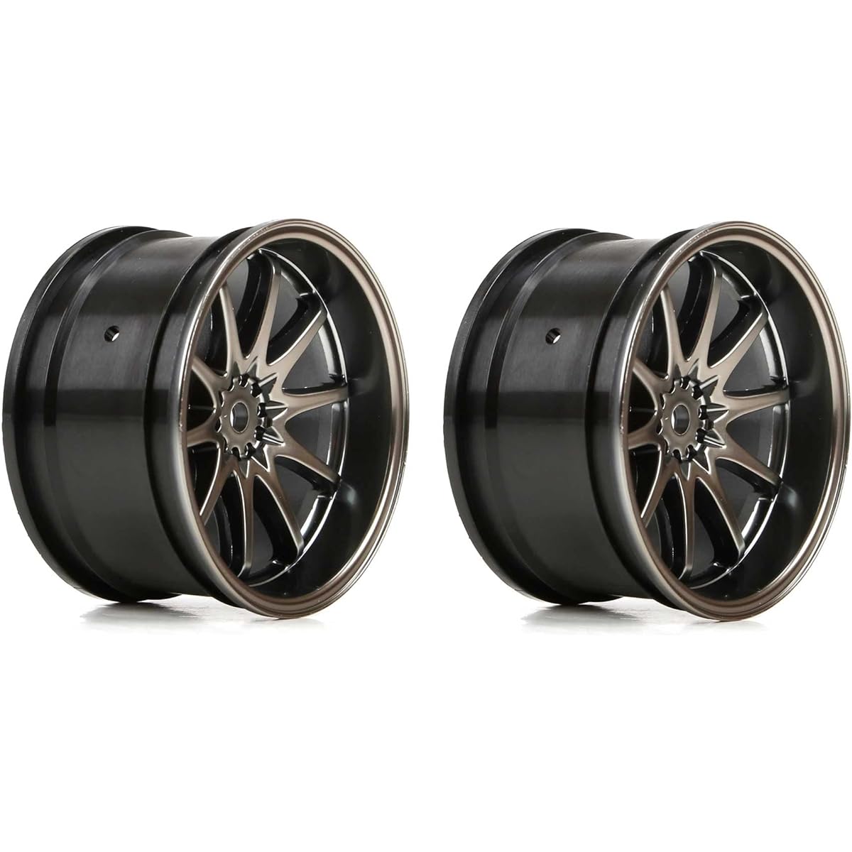Losi Wheel RR Volk Racing CE28N 54x30mm Gunmetal 2 LOS43036