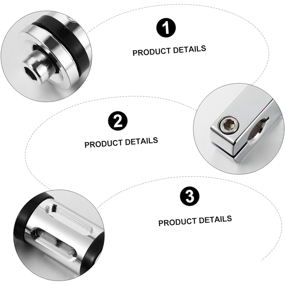 ABOOFAN 4pcs lever shifter craft bootie boots trendy hip plated cnc motorcycle ing boots hip funky bycicles swa