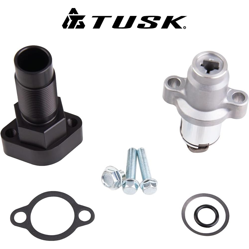 TUSK Automatic Cam Chain Tensioner Kit Black Anodized for Polaris RZR XP 4 1000 2014-2016