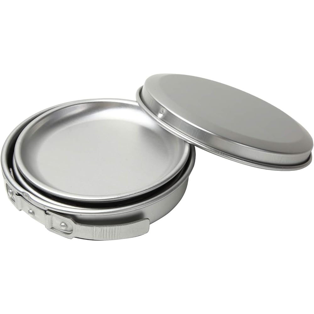 Made in Japan Aluminum Camping 5 Piece Set [Aluminum Tableware Kocher Tableware Set]