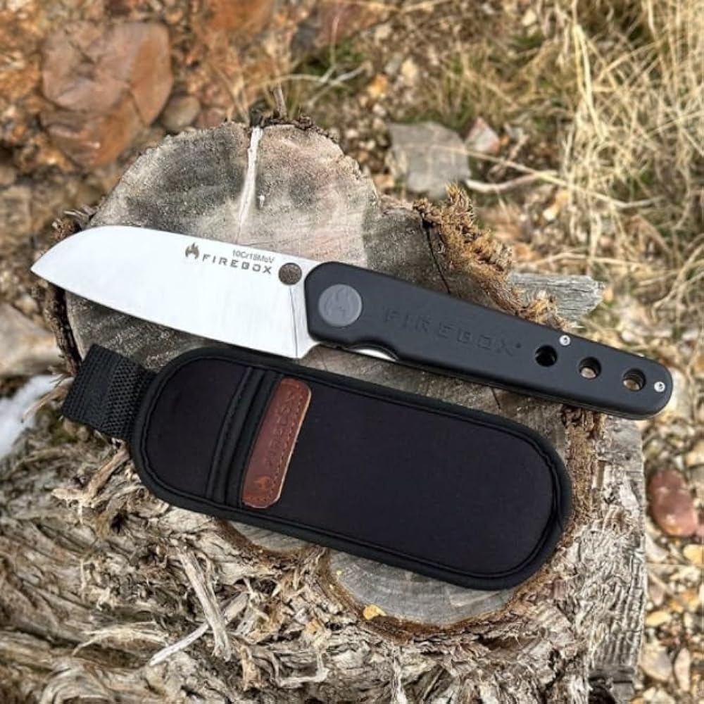 [Genuine Japanese Product] FIREBOX Folding Chef Knife Camping Outdoor Folding Knife