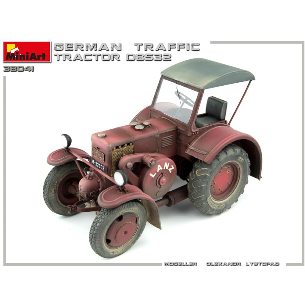 Miniart 1/35 German traffic tractor D8532 plastic model MA38041