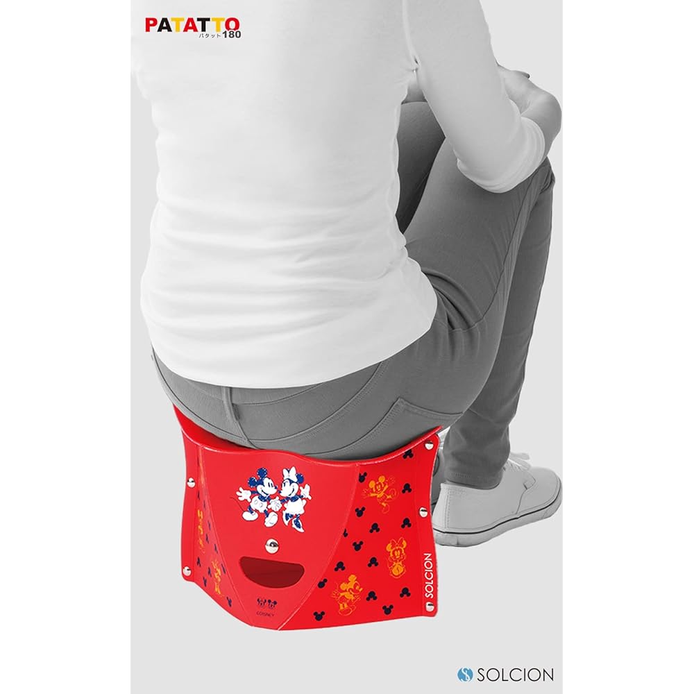 [SOLCION Official Store] PATATTO180 disney ver. [Made in Japan] (1, mickey & minnie red)