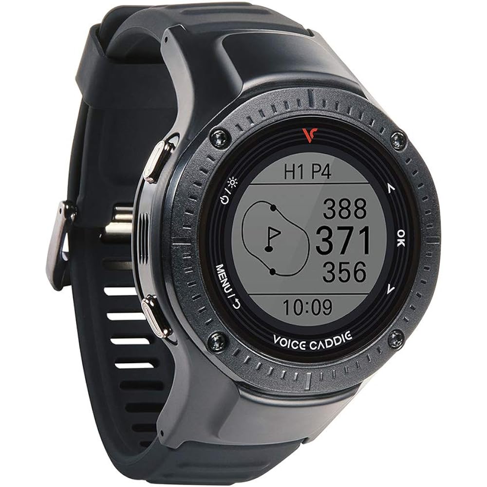 voice caddy Golf Navi Golf GPS Watch Type G3 Distance Measuring Instrument Black