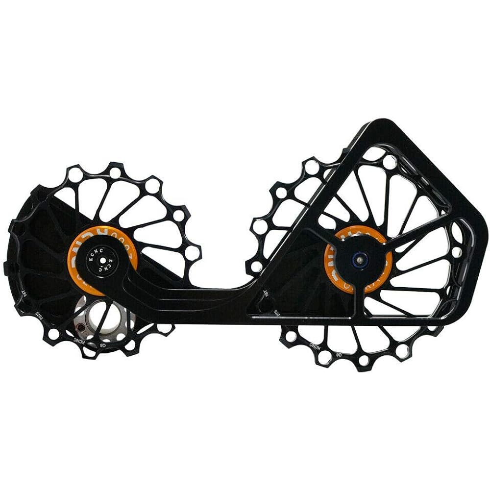KCNC Road Oversized Pulley Cage For Shimano Ultegra/Dura Ace 6700/6770/6800/6870/7900/7970/9000/9070, Black, KOT32-BK, SK2257