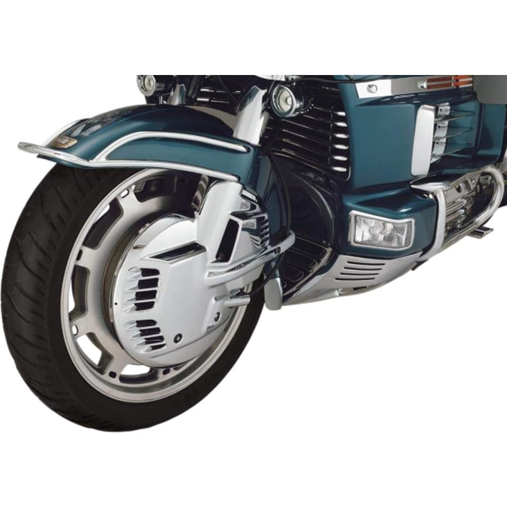 Show Chrome 2-497 Motorcycle Chrome Tour Rotor Disc Cover for Honda Goldwing GL1500 1987-1997