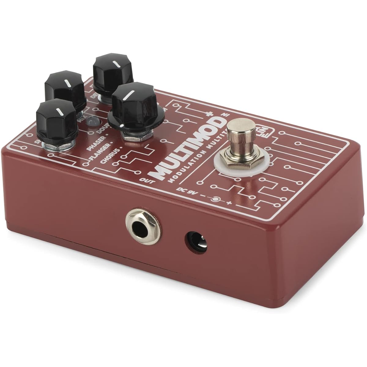Caline CP-506 Multimod - Modulation Multitool Guitar Effect Pedal 7 Modes Chorus Flanger Phaser Doubler Vibrato Tremolo Pitch