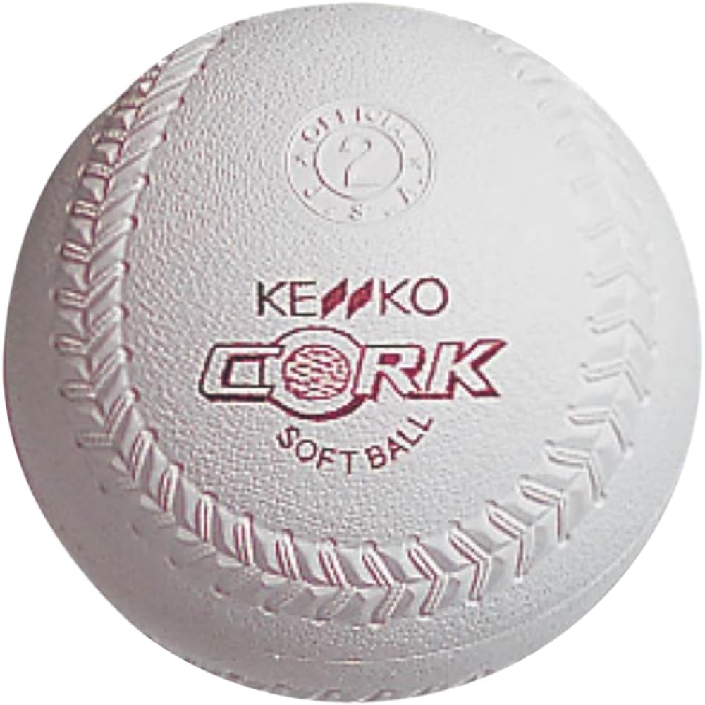 Nagase Kenko (KENKO) New Kenko Softball No. 2 Cork Core 1 box (6 pieces) S2C-NEW