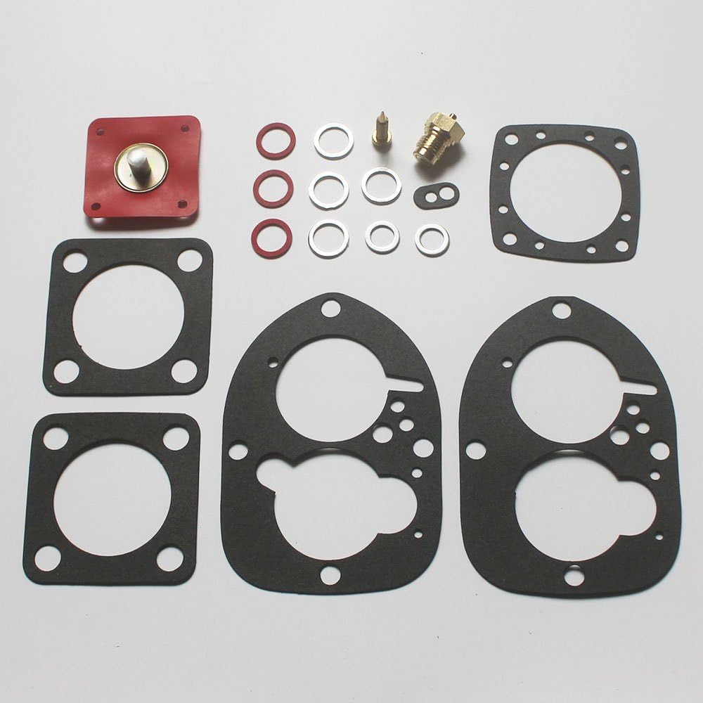 KIPA Carburetor Rebuild Kit for Volvo Penta 856471 856472 AQ115 AQ125 AQ130 AQ131 AQ131 AQ145 AQ151A AQ171 BB115 BB145A Solex 4PA 1 834. 527 841292-6 841836-0
