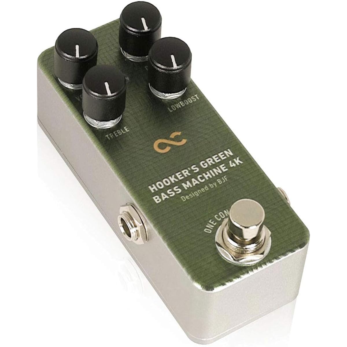 One Control Hooker's Green Bass Machine 4K Overdrive Bass Effector