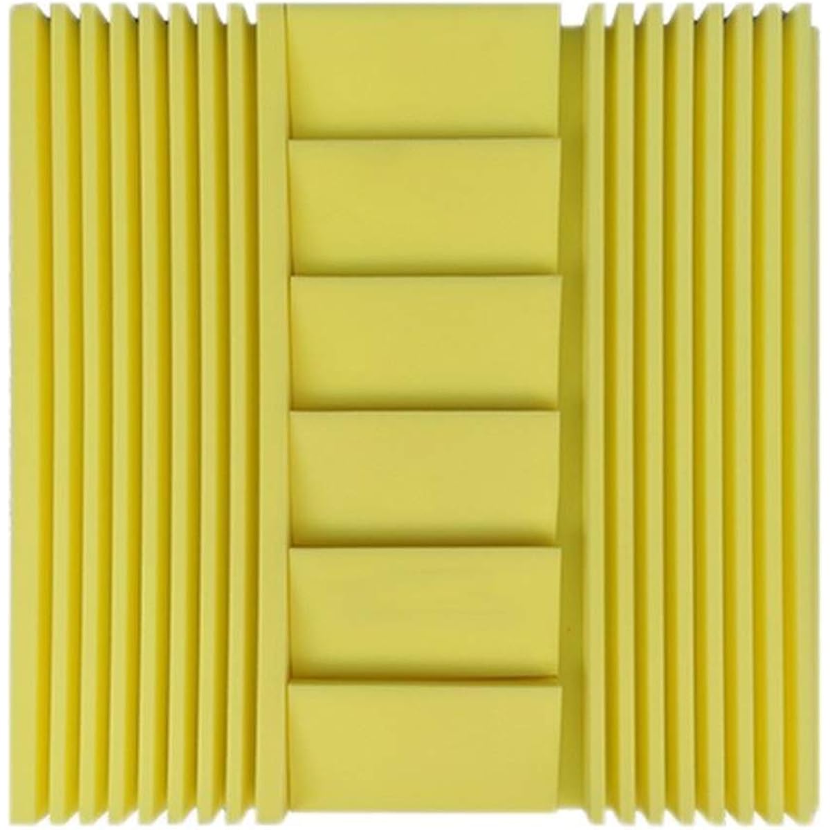 Home Theater Wall Sound Absorbing Panel Soundproof Foam Panel Moisture Proof Fire Proof Sound Absorbing Cotton (Gray) (Yellow)