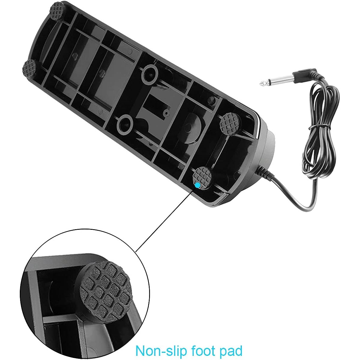 Sustain Pedal Professional Damper Foot Pedal Universal Piano Foot Pedal for Piano Midi Electronic Keyboard