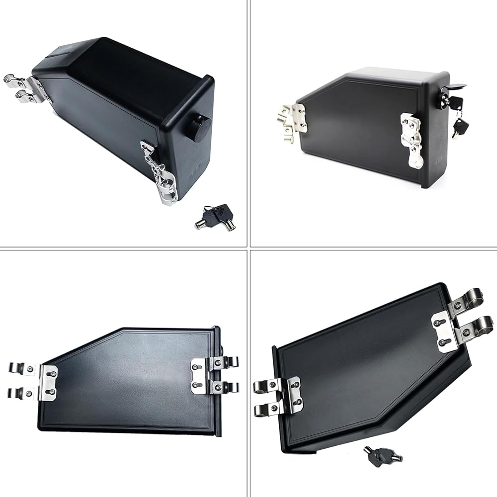 Uhue Durable Motorcycle Left Side Tool Box R1200GS Adventure R1250GS LC ADV TRK502 Decoration Waterproof Box Accessories Black