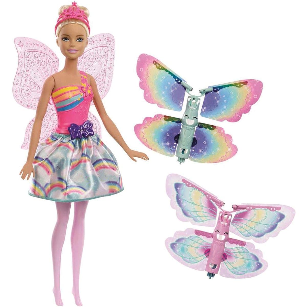 Barbie Dreamtopia Rainbow Cove Flying Wings Fairy Doll