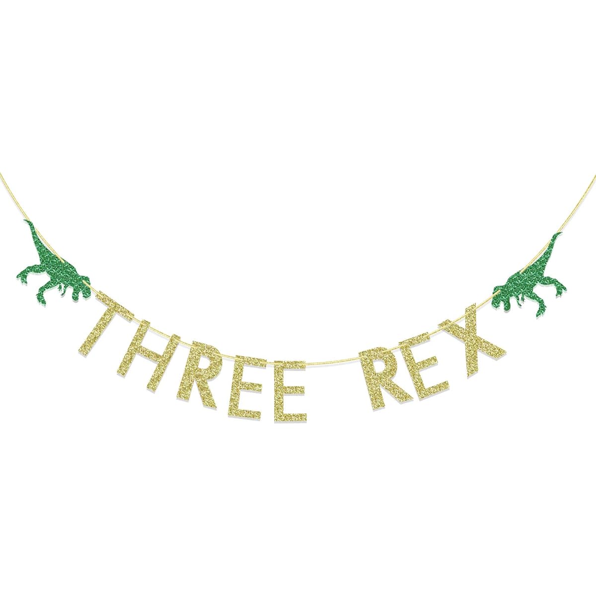 Three Rex Banner Dinosaur Banner 3rd Birthday Banner Dinosaur Party Banner 3rd Birthday Decoration