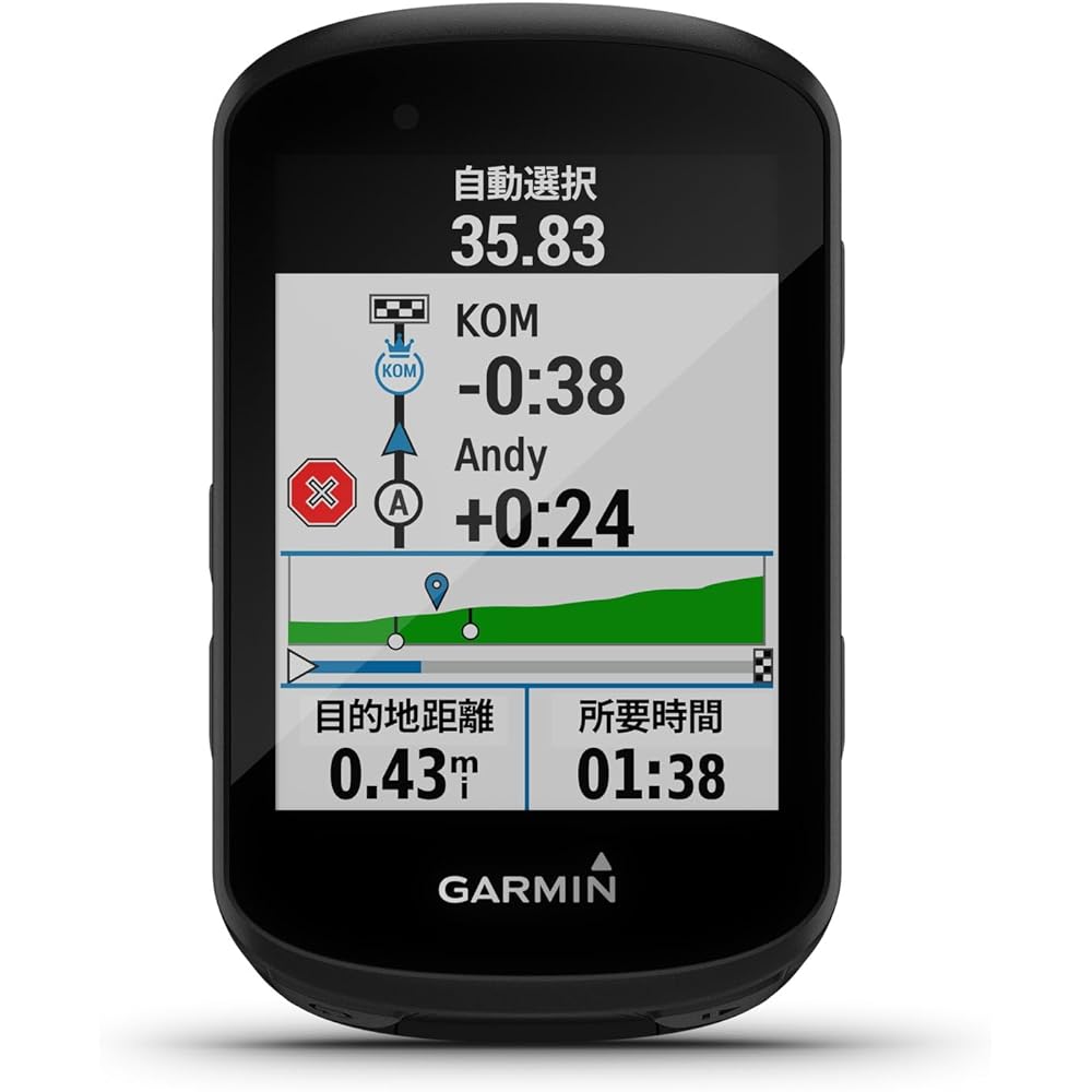 Garmin Edge 530 Body Only Black Compatible with Android/iOS [Genuine Japanese Product]