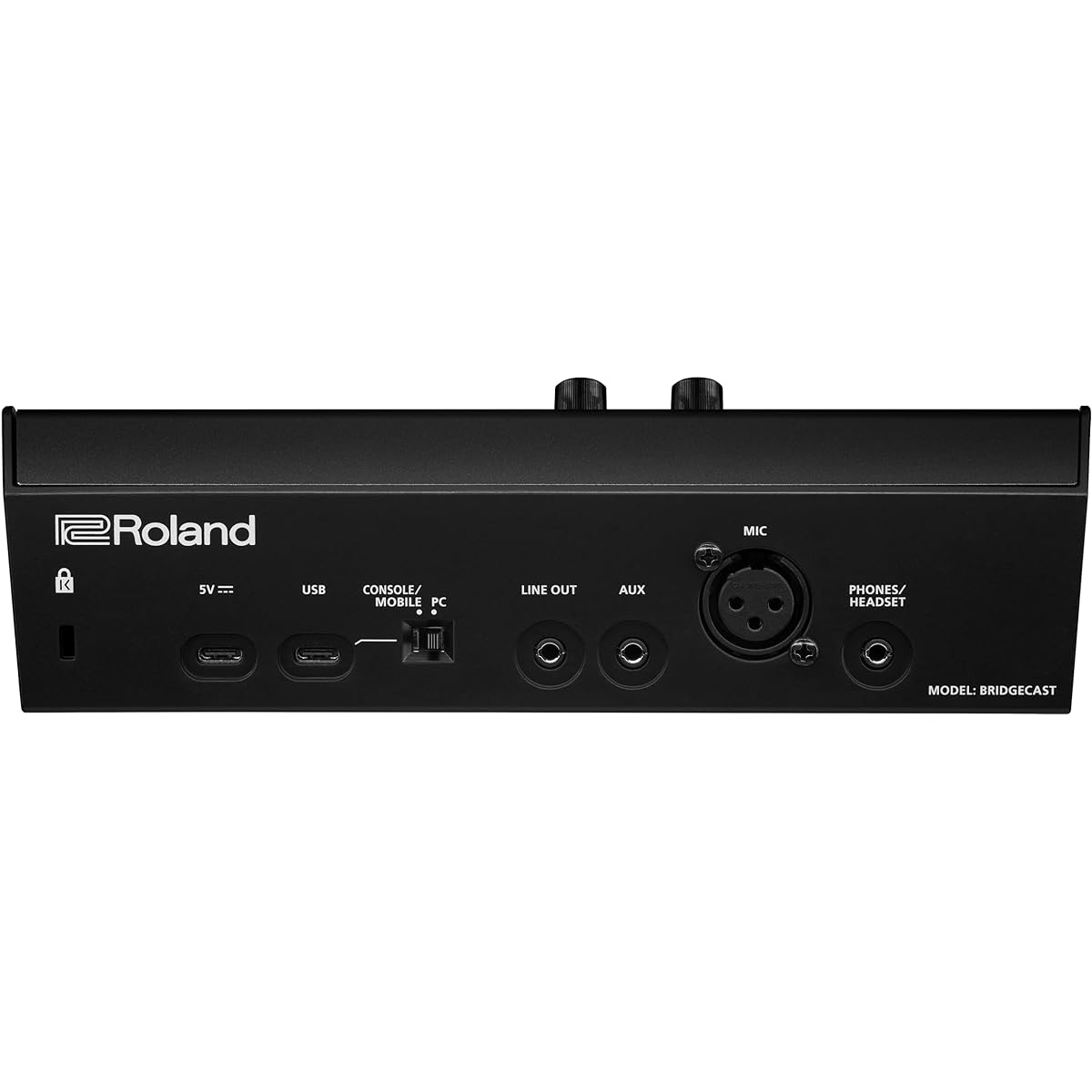 Roland Roland BRIDGE CAST/Gaming DAC Amplifier/Audio Interface/Distribution/Gaming Mixer/Audio Mixer/Mac/Windows/Bridge Cast/Black/Black