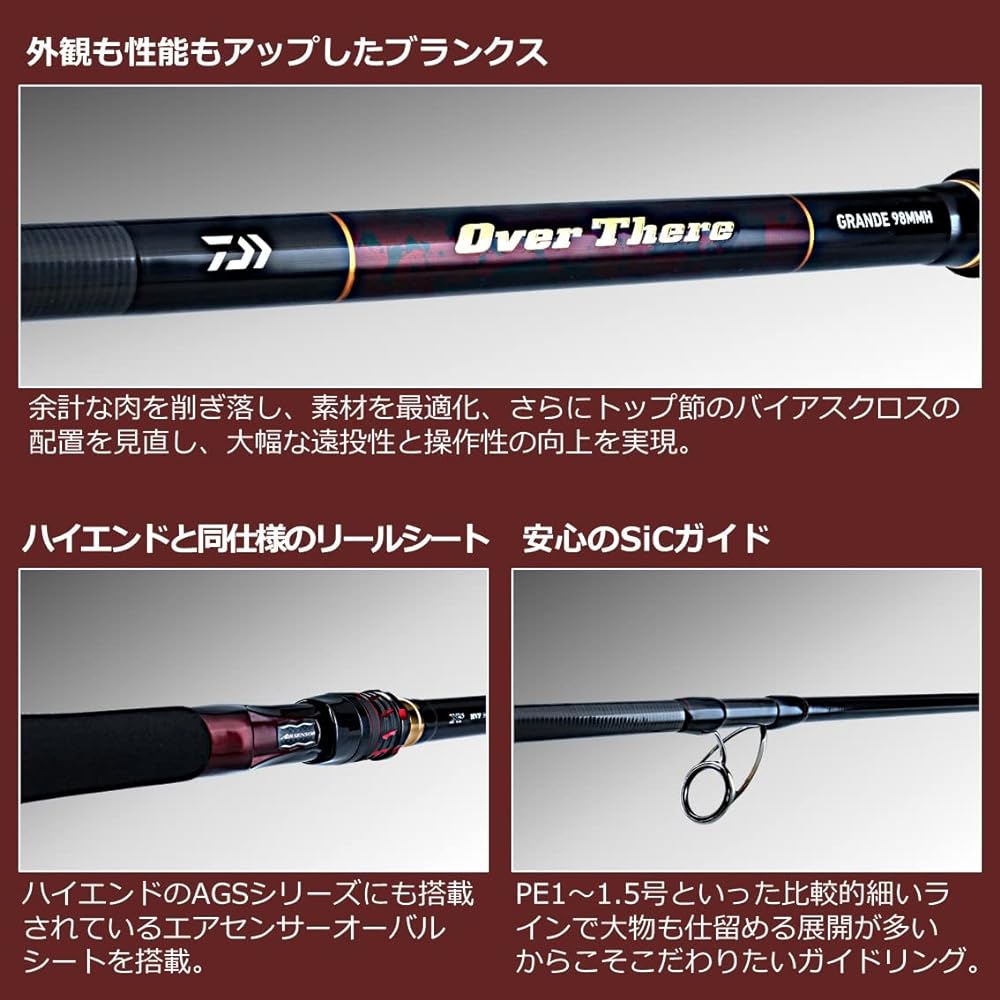 DAIWA Shore Jigging Rod Over There Grande Various