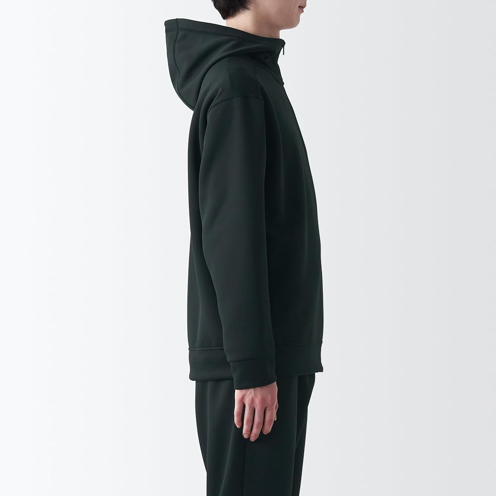 MUJI Parka UV Protection Easy Drying Sweatshirt Full Zip Parka Men's