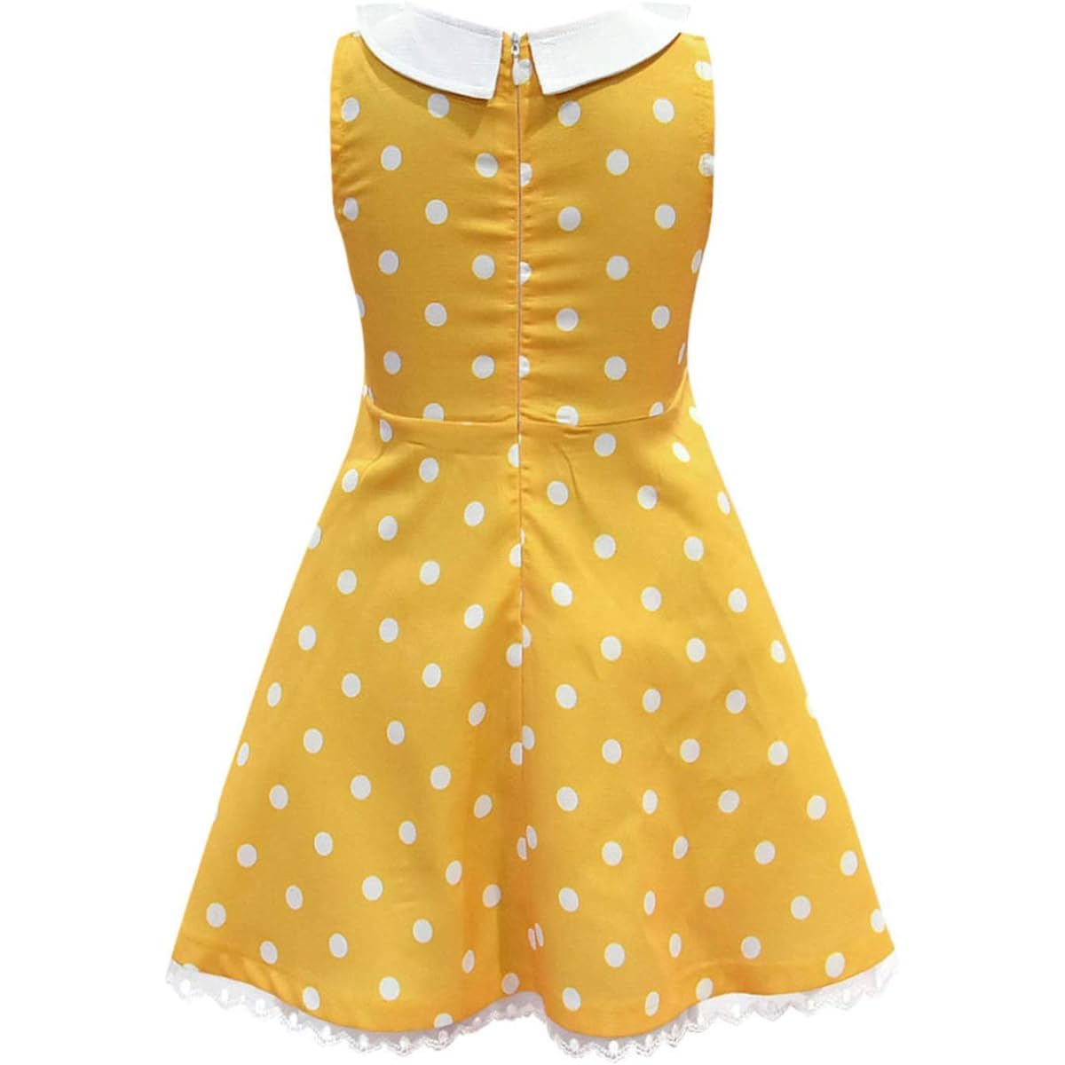 Werycos Girls Yellow Dress Toddler Halloween Cosplay Costume
