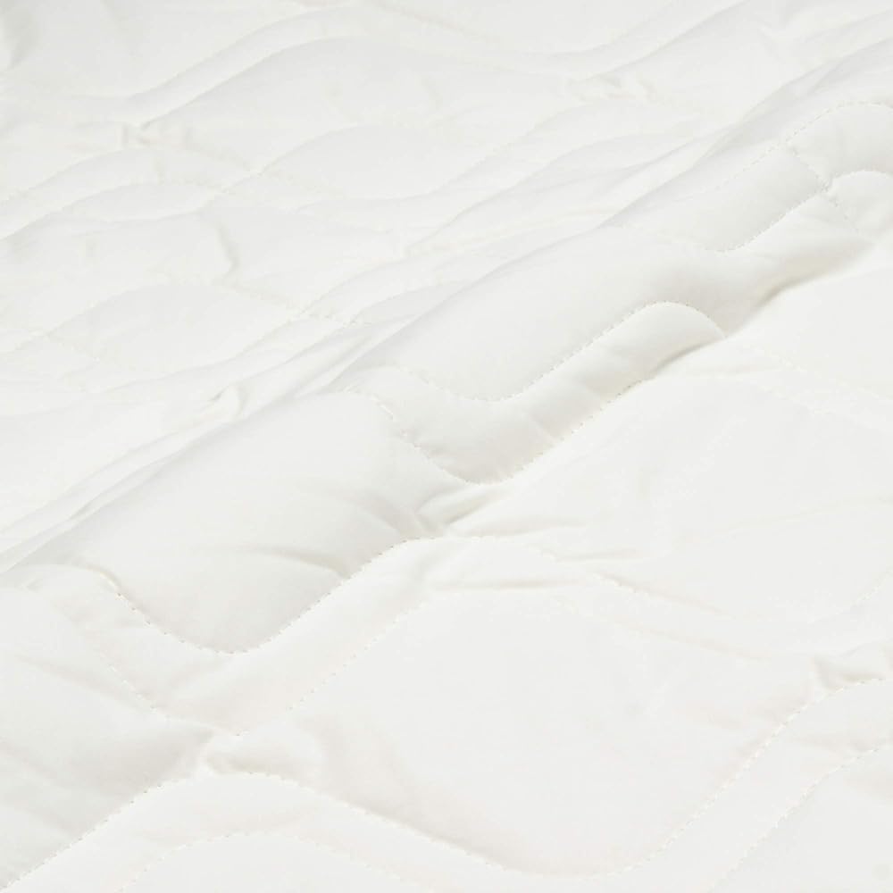 nishikawa [Nishikawa] Bed Pad, Double, Washable, Antibacterial and Odor Resistant, Comes with Rubber on Four Corners, Increases Sleep Comfort, Beige CNI0601703BE