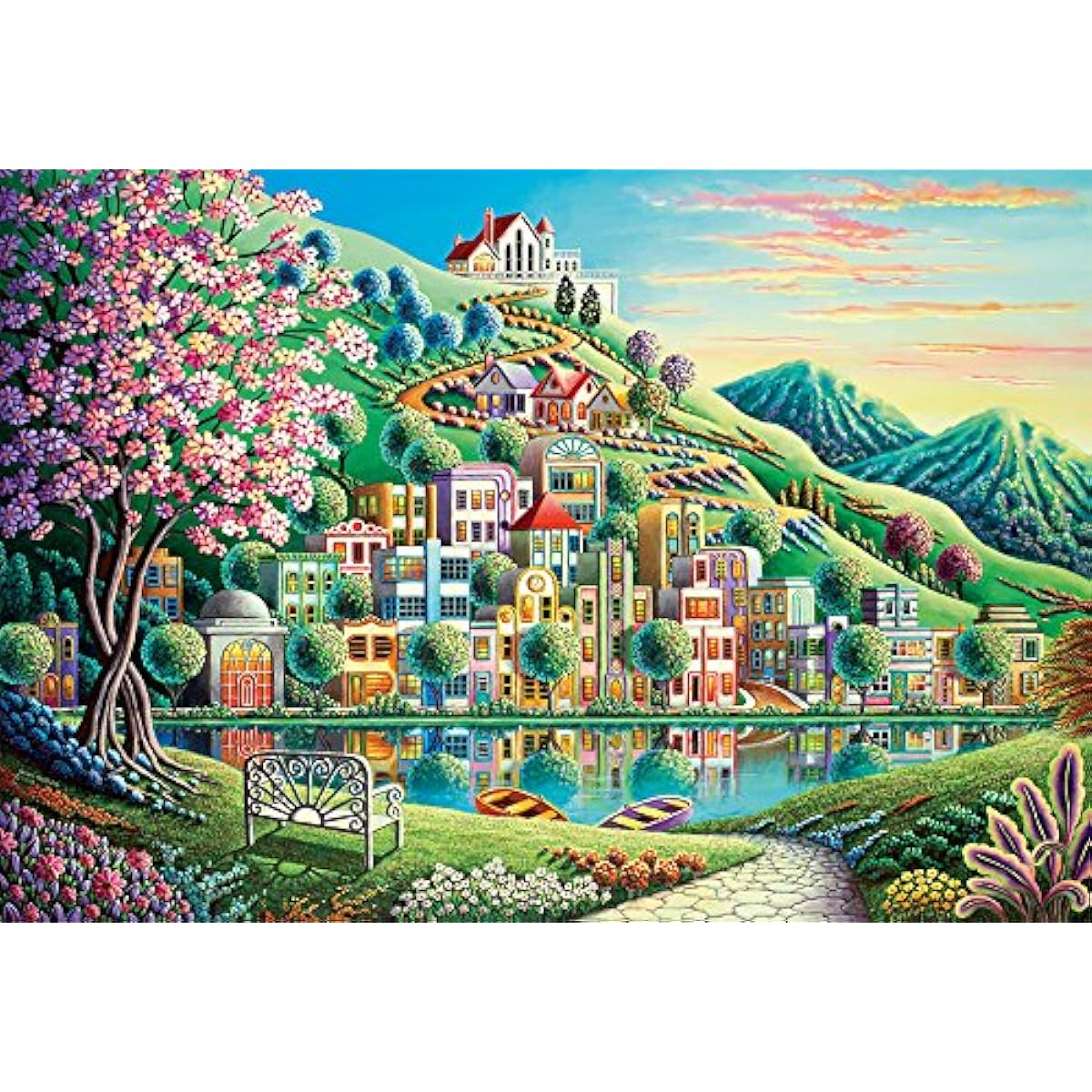 BLOSSOM PARK 500 PC PUZZLE