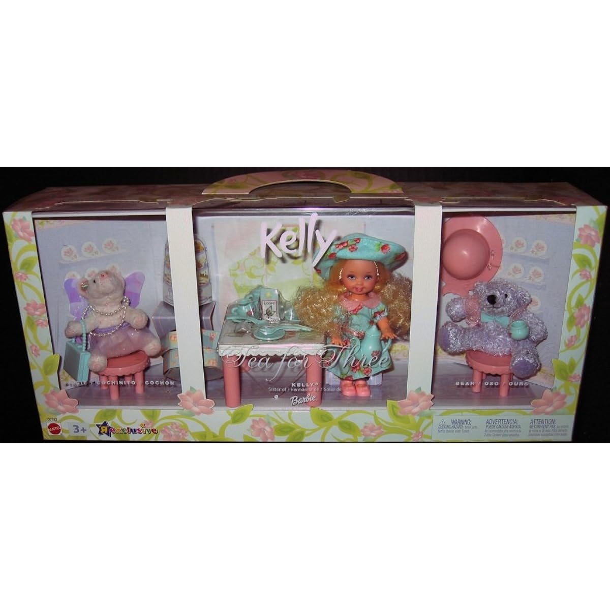 Kelly Doll Playset Tea For Three Giftset Retired (2002)