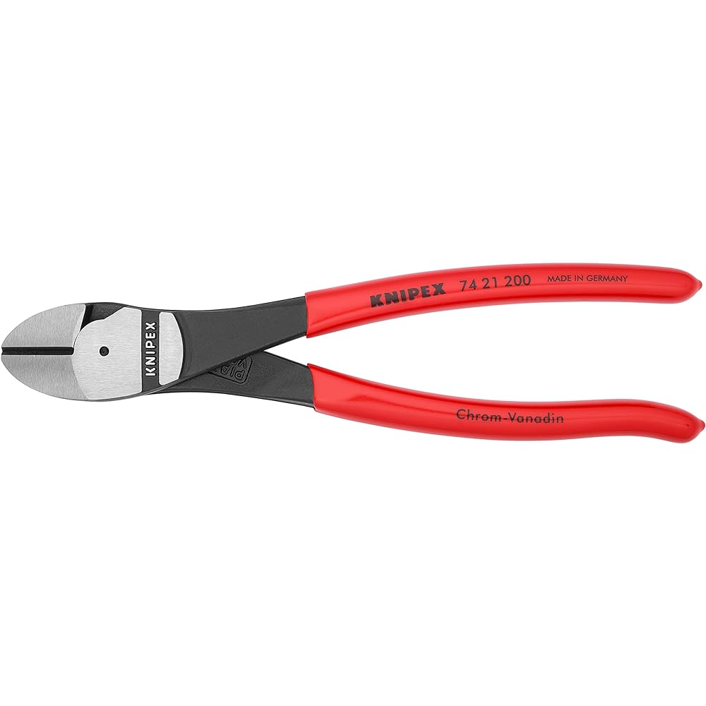 Knipex strong nipper 12° offset type 200mm 7421200