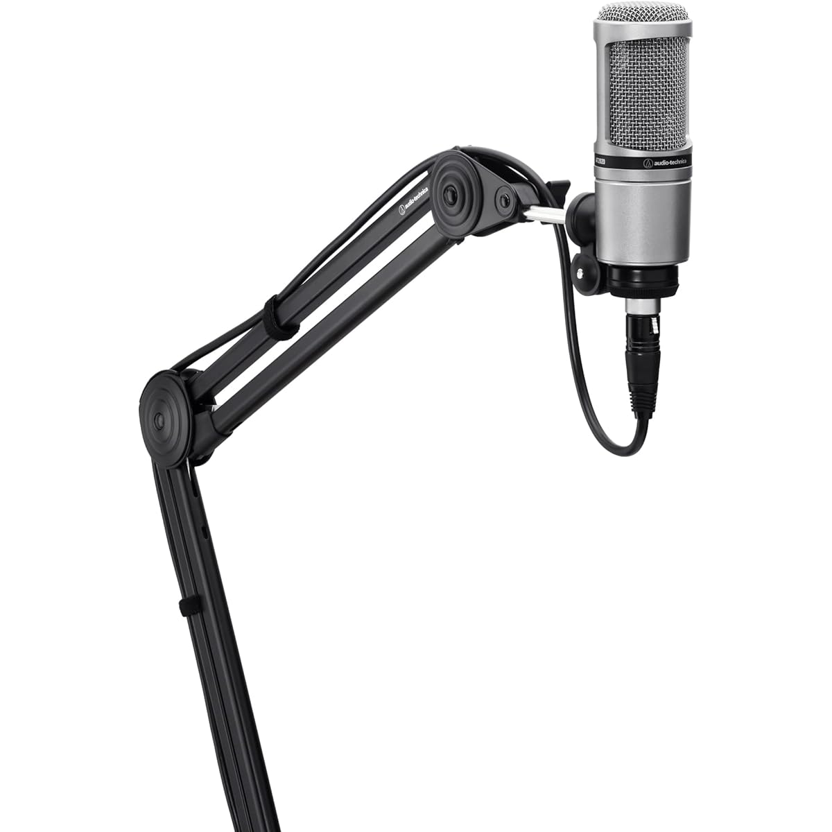 [ Exclusive] Audio Technica AT2020GM Condenser Microphone XLR Video Distribution Home Recording Podcast Live DTM Gaming Game [Domestic Genuine Product] Gunmetal