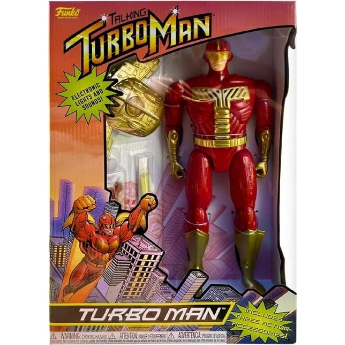 Funko Jingle All the Way Turbo Man Electronic Figure