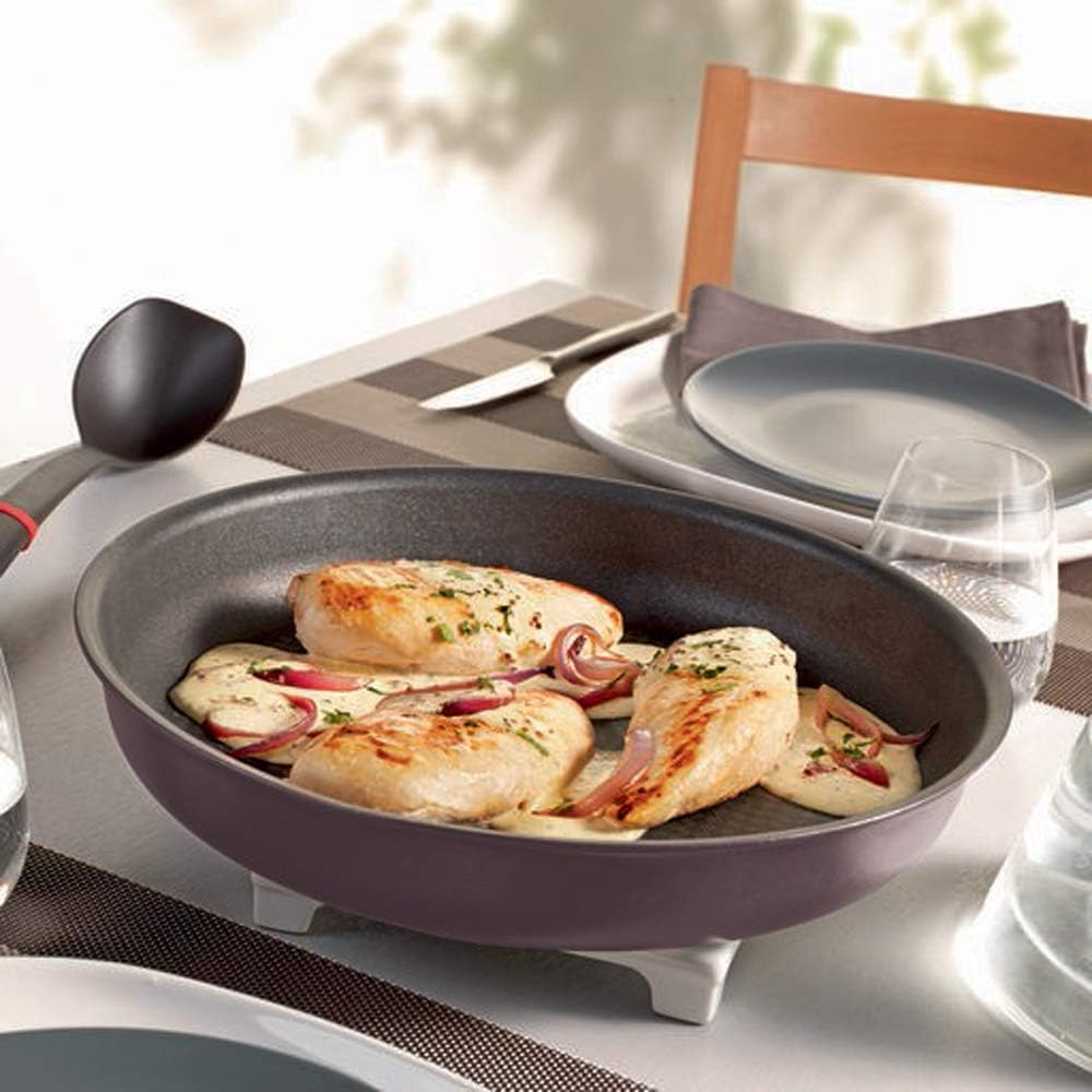T-fal frying pan "Ingenio Neo IH Burgundy Excellence" 26cm IH compatible Titanium Excellence L66605