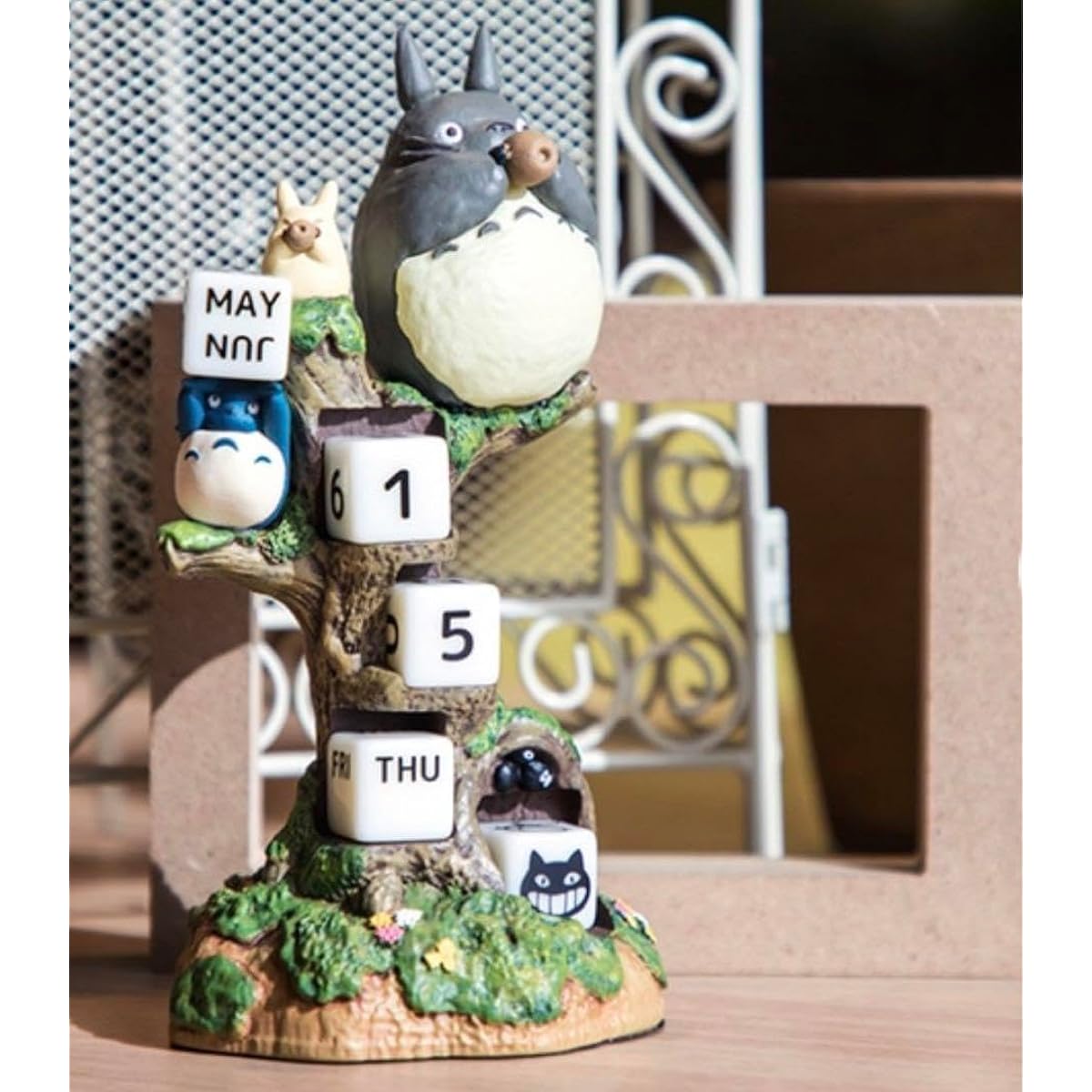Rare Totoro Perpetual Calendar Ocarina Concert