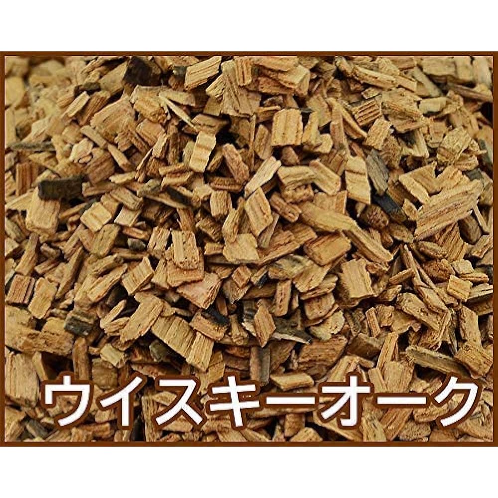 Smoked Chips 500g Set of 4 Sakura, Walnut, Hickory, Whiskey Oak Smoking Chips