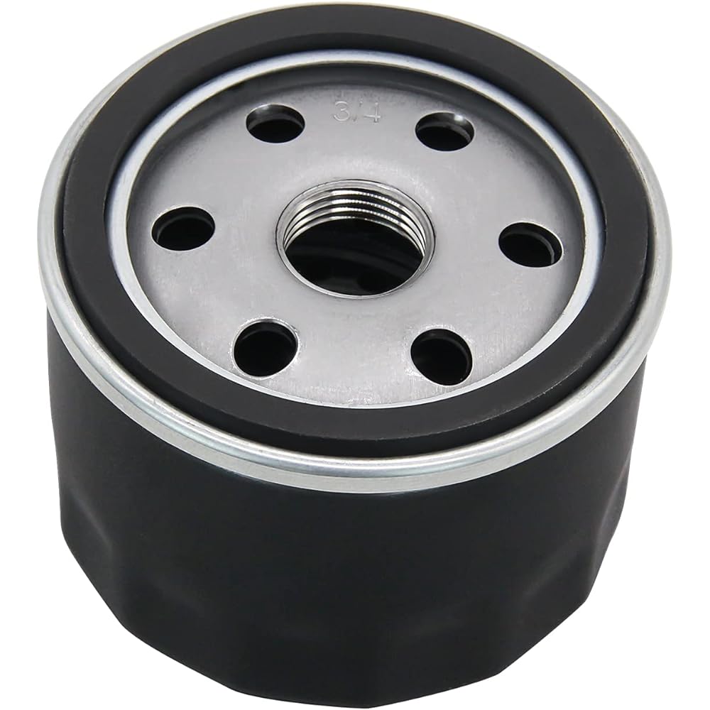 Brlyeeanze AM125424 Oil Filter Compatible with Kawasaki 49065-7007 D100 D105 John Deere GY20577 Briggs & Stratton 492932 492932S 696854 GY20577 SST15 L1000 LX17 Lawn Tractor 3 (2 Pieces)