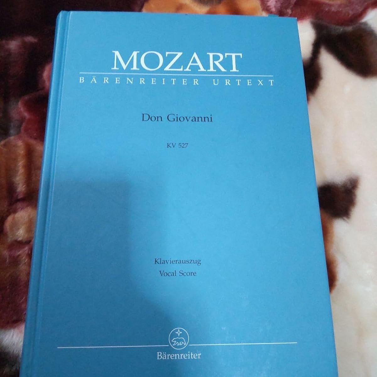 Mozart Don Giovanni Bärenreiter sheet music 7AMM