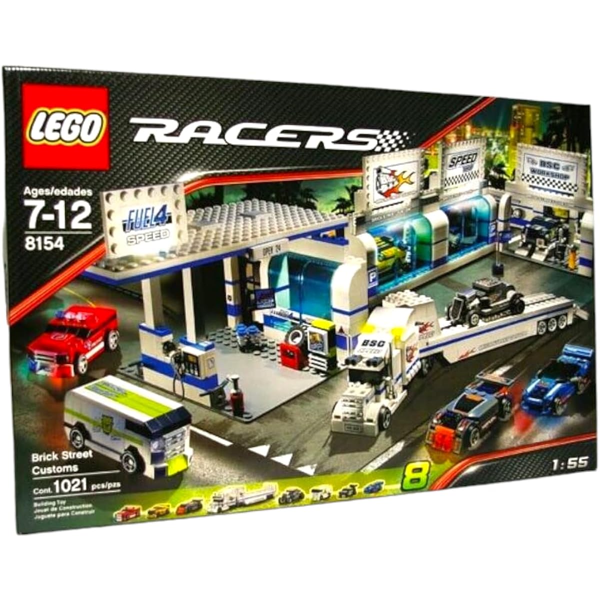 [LEGO] LEGO Racers Brickstreet Customs 8154 [Parallel Import]