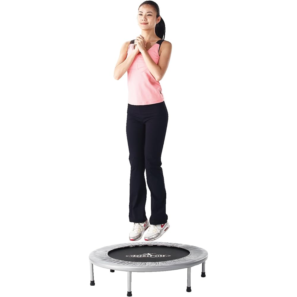 IRONMAN CLUB Foldable Home Folding Trampoline 36 Diameter 91x Height 22cm IMC-63 Black