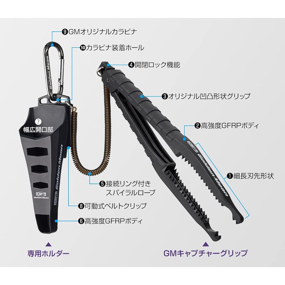 GoldenMean GM Capture Grip Holder Set GoldenMean