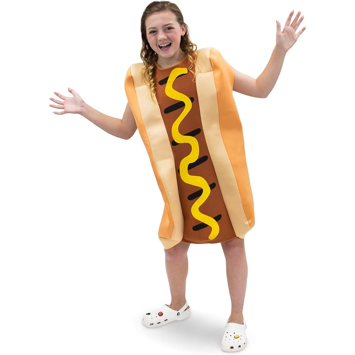 Ballpark Frank Hot Dog Costume for Kids - Funny Halloween Costume