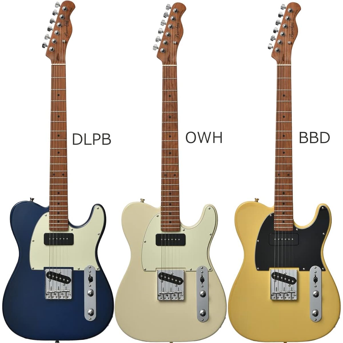 Bacchus BTE-2RSM/M Electric Guitar Beginner 14-piece Set [GA15II Included] CAR Telecaster Type Roasted Maple Neck Bacchus