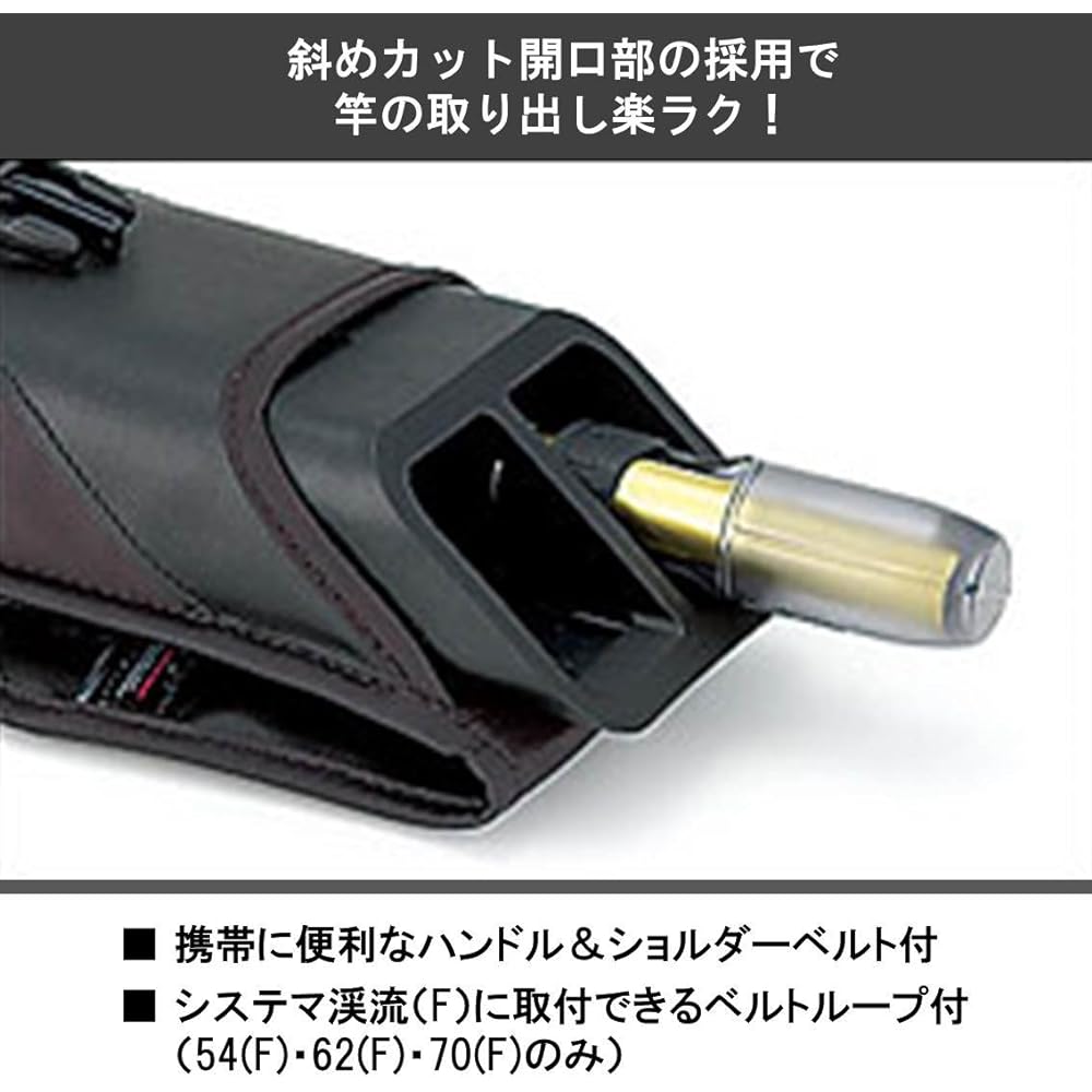 DAIWA Rod Case Rod Case Keiryu 62(F) Black