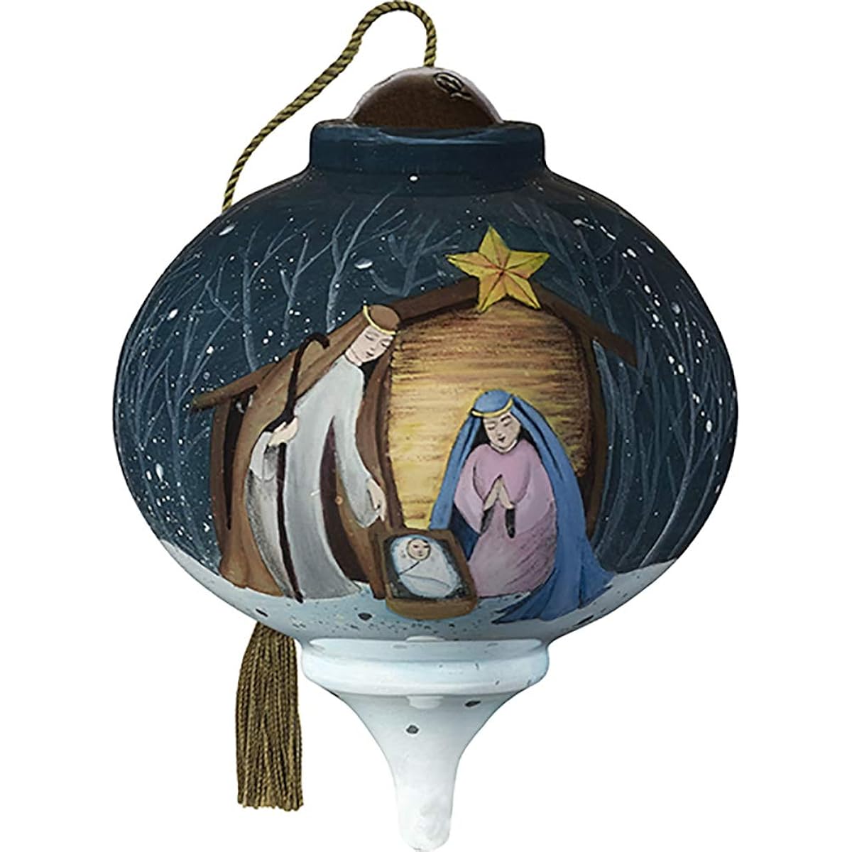 Precious Moments Stylized Nativity Ornament Multi