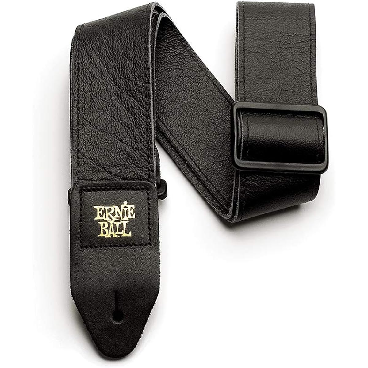 [Genuine] ERNIE BALL 4134 Guitar Strap ITALIAN LEATHER STRAP Italian Leather Strap Black