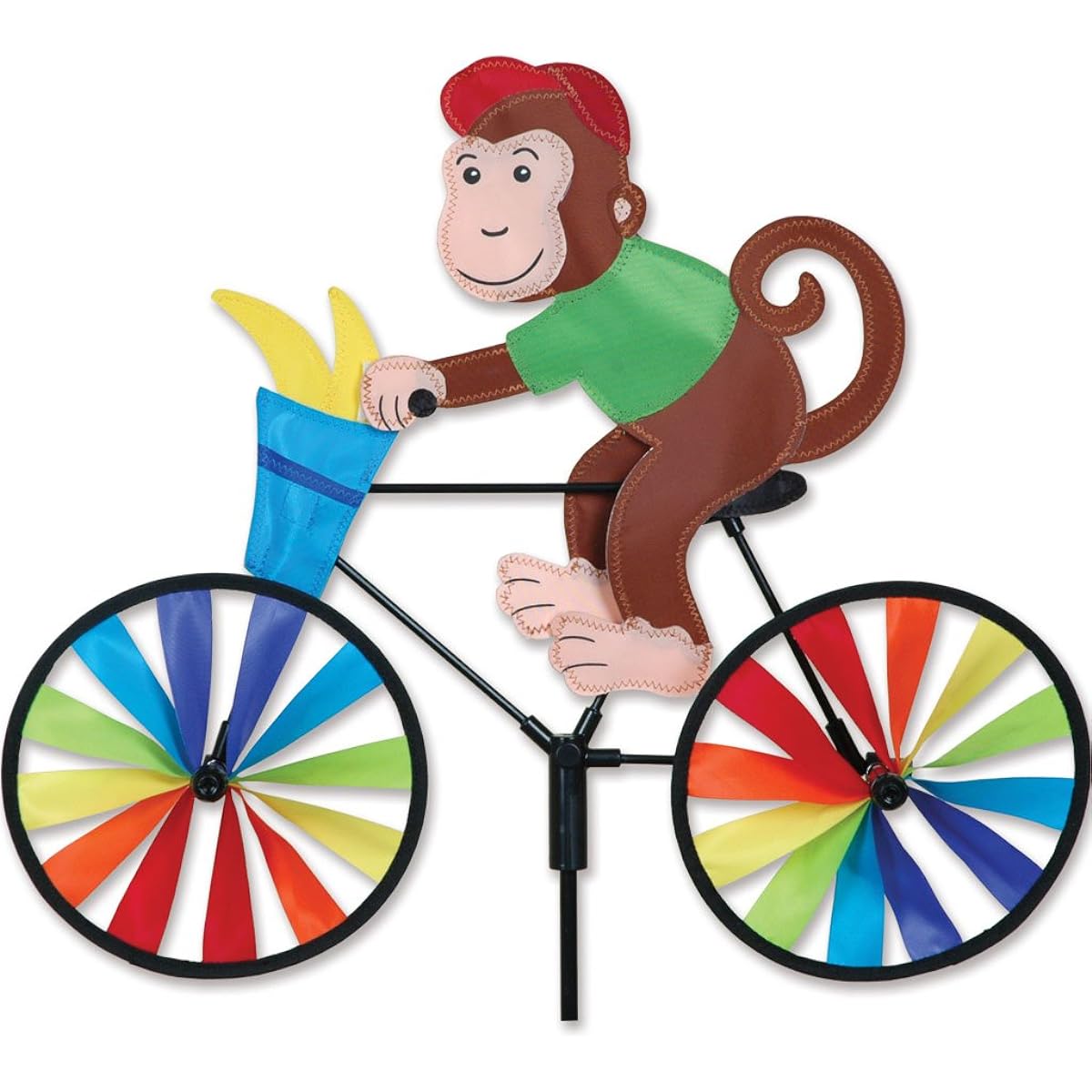 Premier Designs PD26863 20 inch Monkey Bicycle Spinner