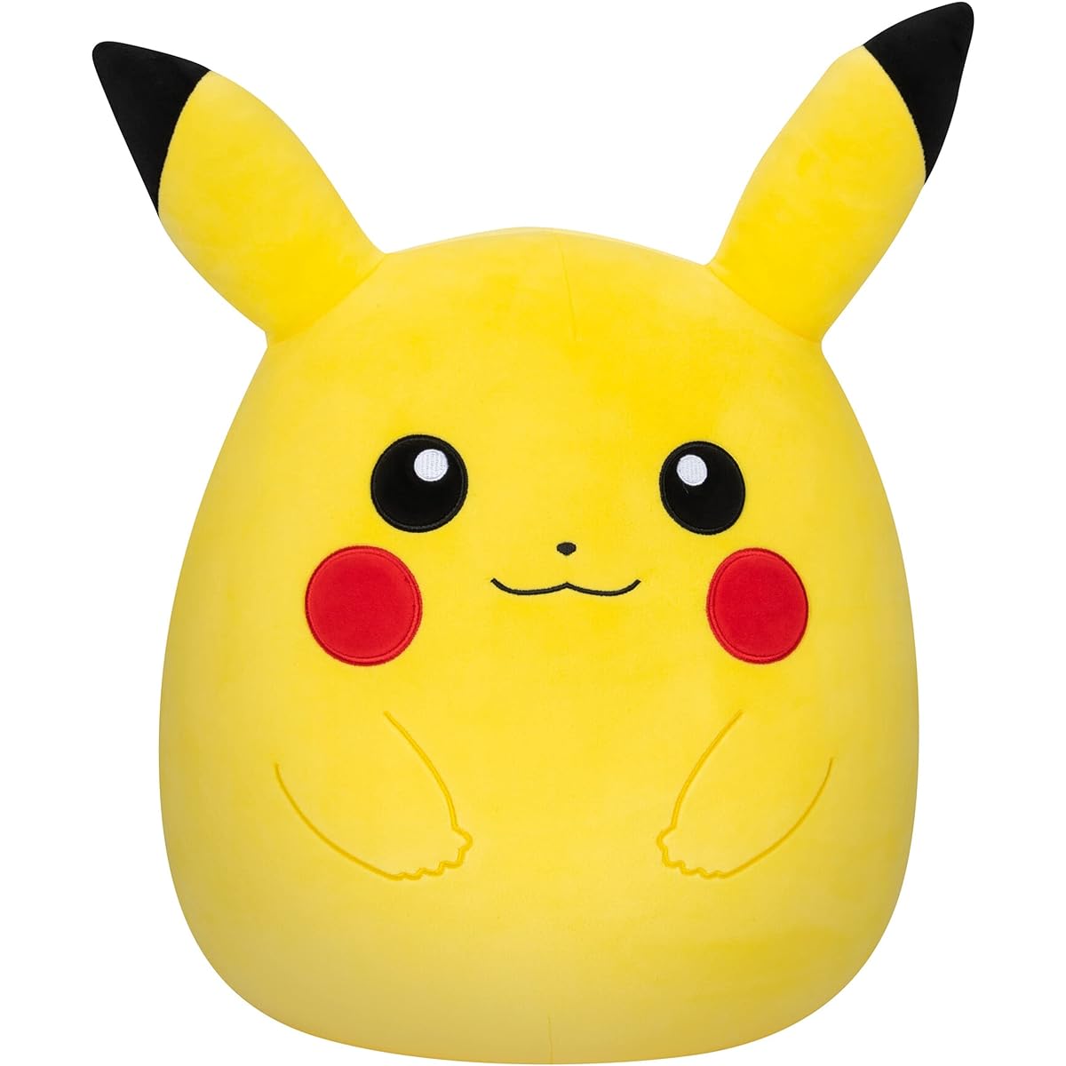 Squishmallows Pokemon 14" Pikachu Plush Toy - Add Pikachu to Your Team - Super Soft Plush Toy - Large Stuffed Animal - Official Kelly Plush