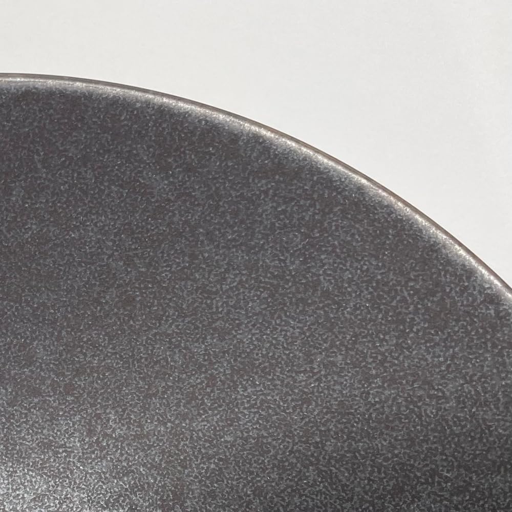 Oriental Plate, 27cm, Black Rust, Simple, Stylish, Square Plate, Lunch Plate, One Plate, Kiln Changed, Microwave Warming, Dishwasher Safe, Made in Japan, KS9100-1007