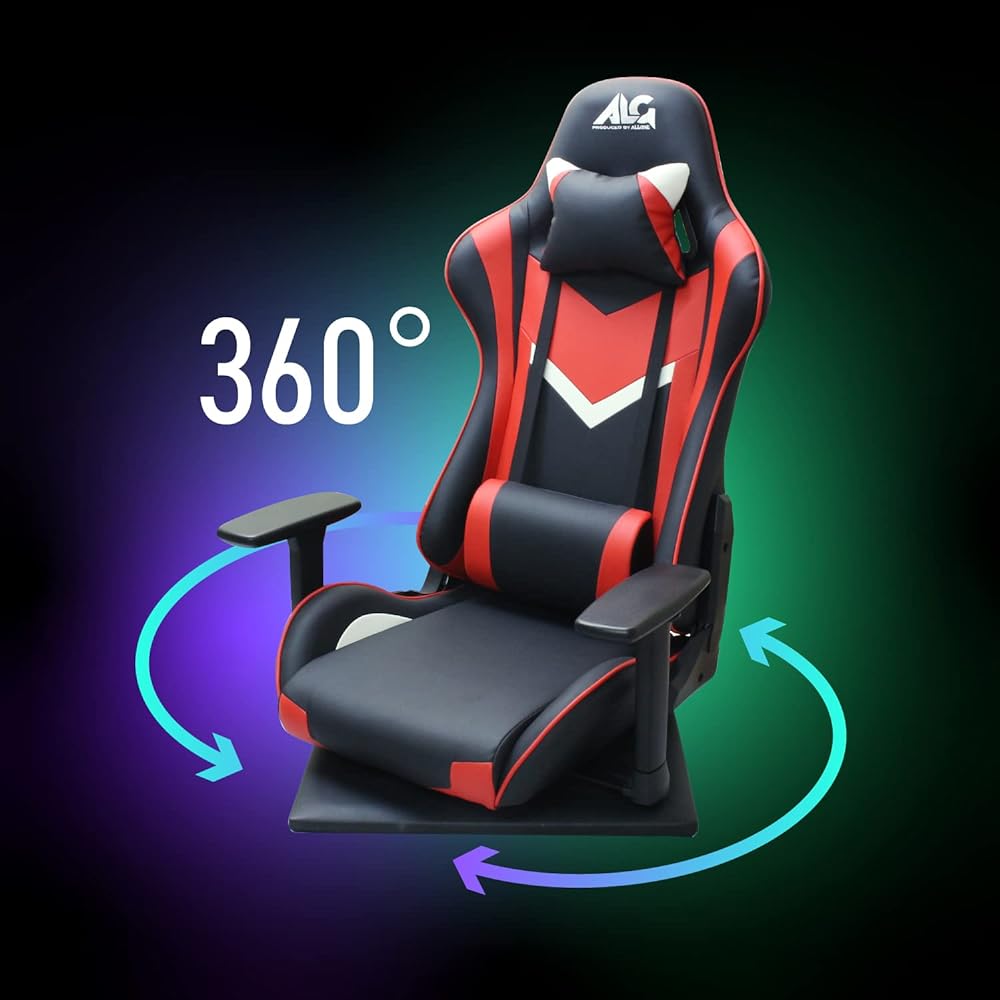 Allone Gaming Chair White & Black 68 x 86 x 64cm e-sports Bucket seat shape that hugs your body Detachable headrest & lumbar support 165° stepless reclining ALGA-GMFCWAK