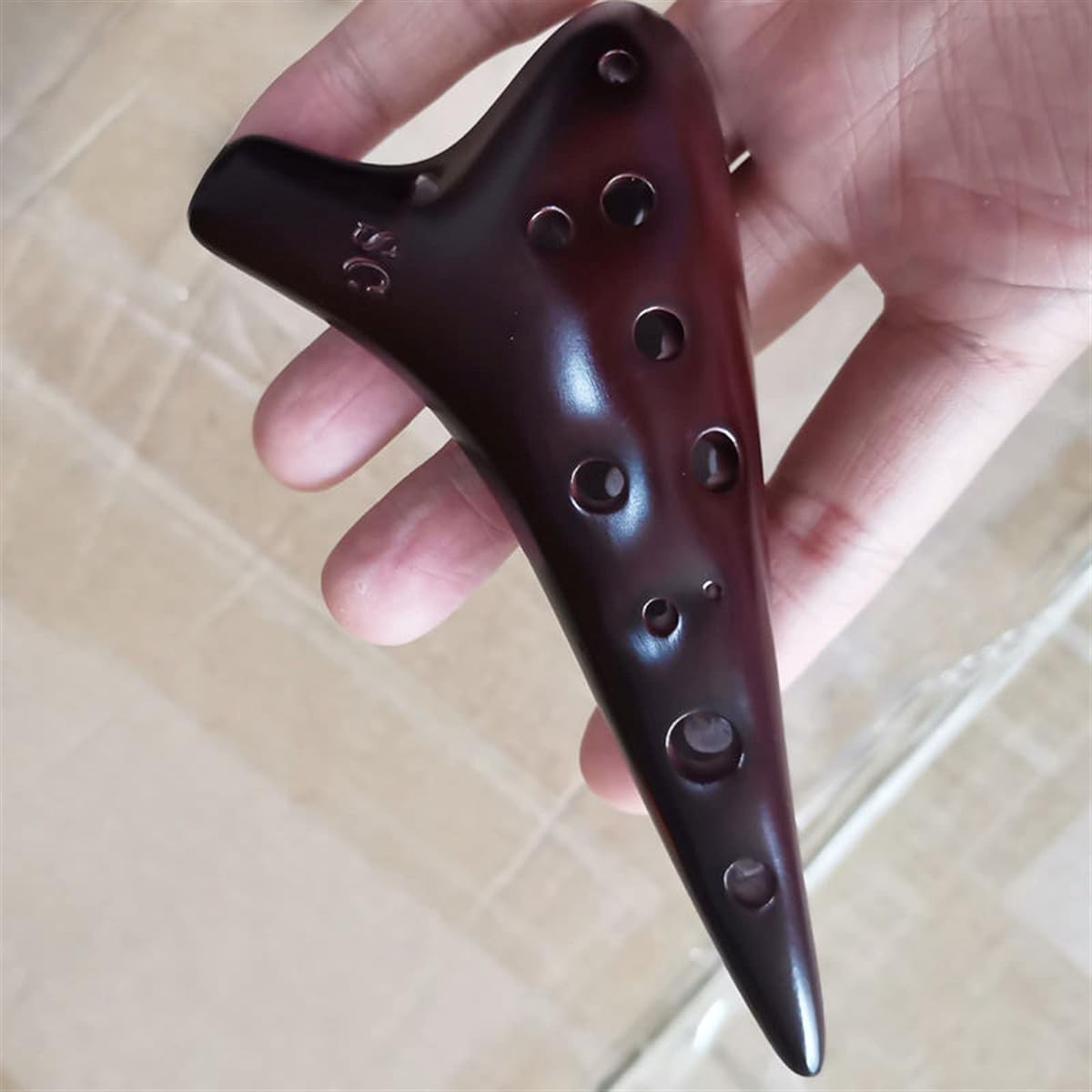 12 Hole Treble C Key Ceramic Ocarina 12 Hole Mini Portable Student Adult Ocarina Musical Instrument Ocarina Instrument (3)