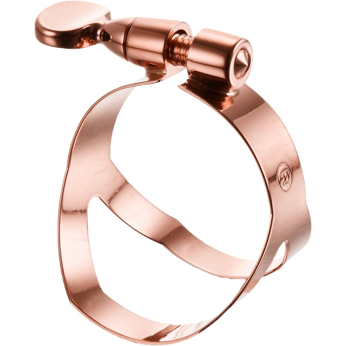 Selmer alto saxophone ligature pink gold finish